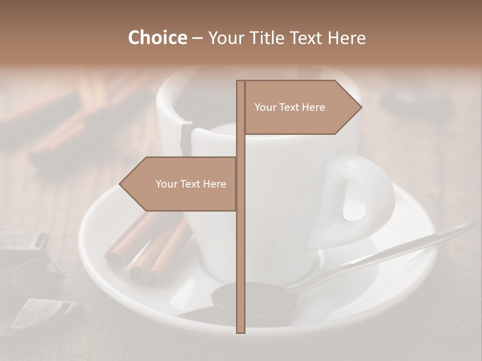 Dessert Stick Natural PowerPoint Template