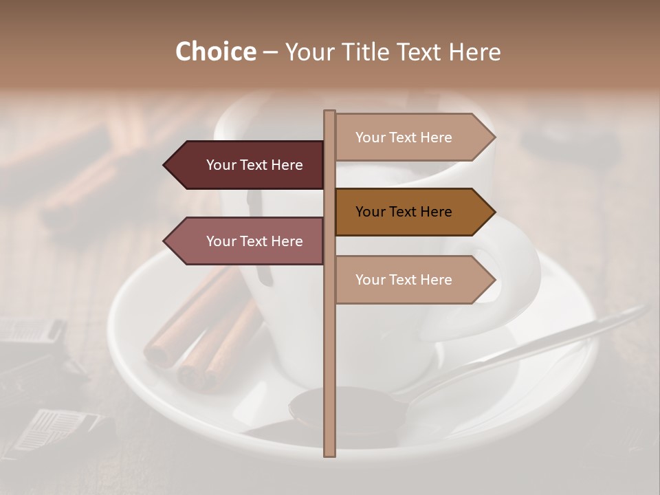 Dessert Stick Natural PowerPoint Template