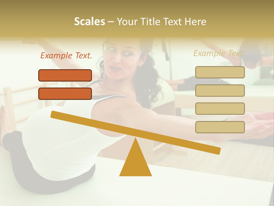 Expecting Mother Health PowerPoint Template