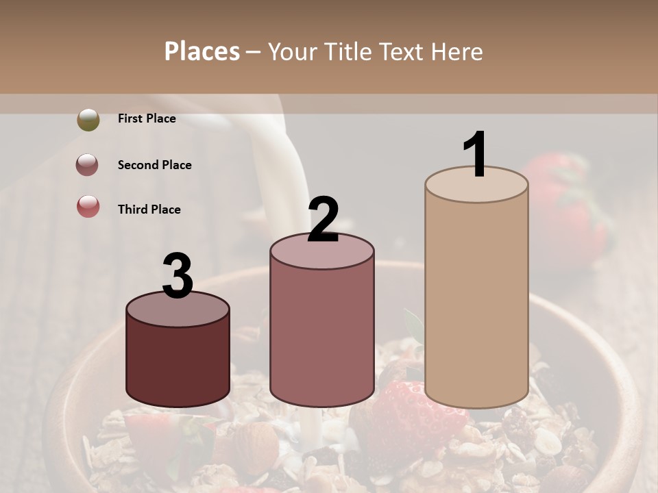 Gourmet Strawberry Porridge PowerPoint Template
