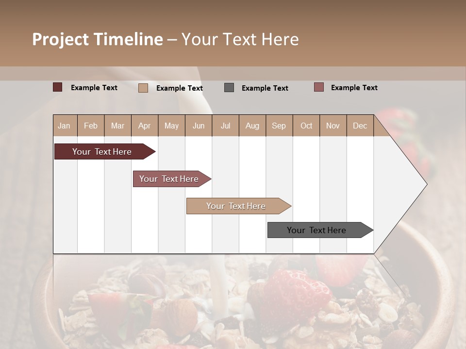 Gourmet Strawberry Porridge PowerPoint Template