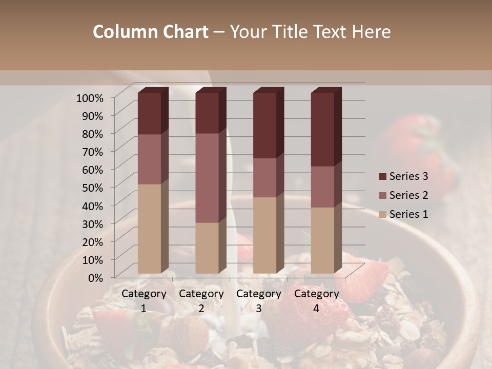 Gourmet Strawberry Porridge PowerPoint Template