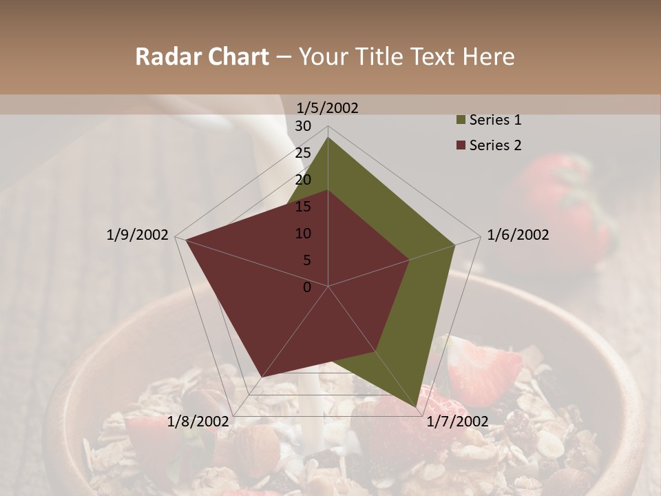 Gourmet Strawberry Porridge PowerPoint Template