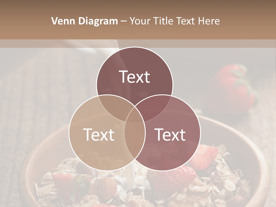 Gourmet Strawberry Porridge PowerPoint Template