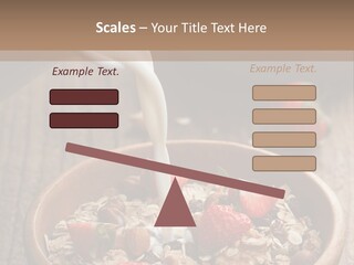 Gourmet Strawberry Porridge PowerPoint Template