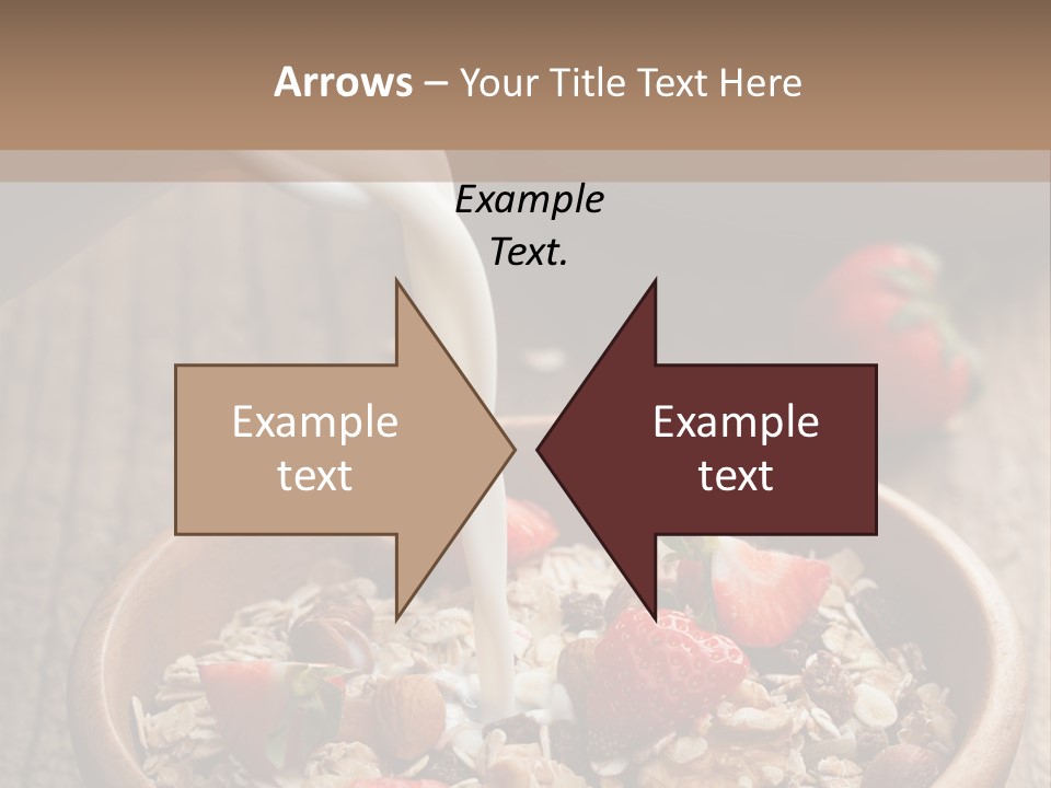 Gourmet Strawberry Porridge PowerPoint Template