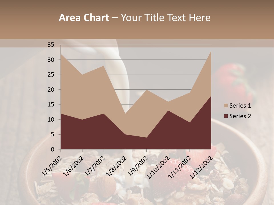 Gourmet Strawberry Porridge PowerPoint Template