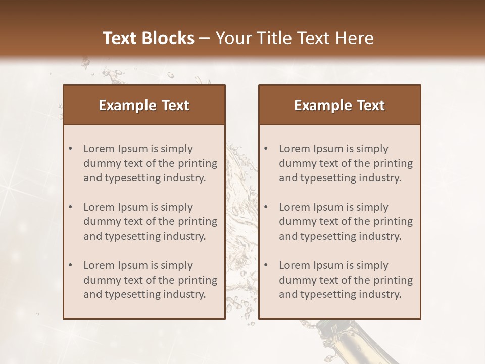 Celebration Background Explosion PowerPoint Template