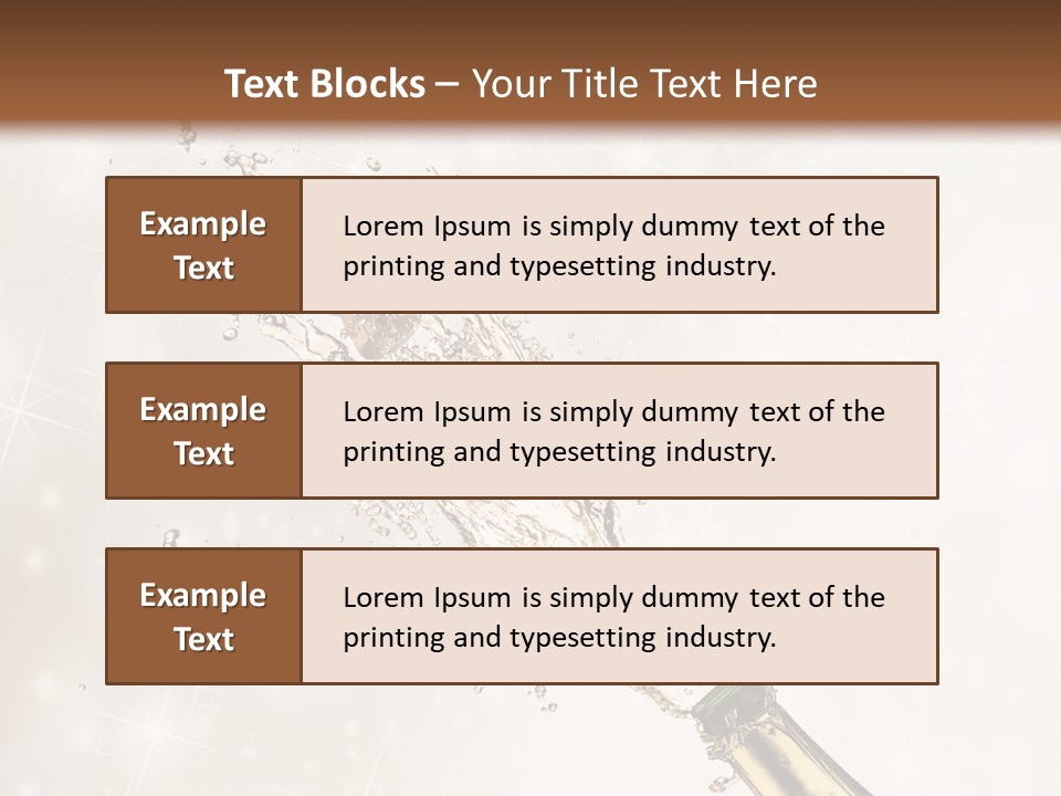 Celebration Background Explosion PowerPoint Template