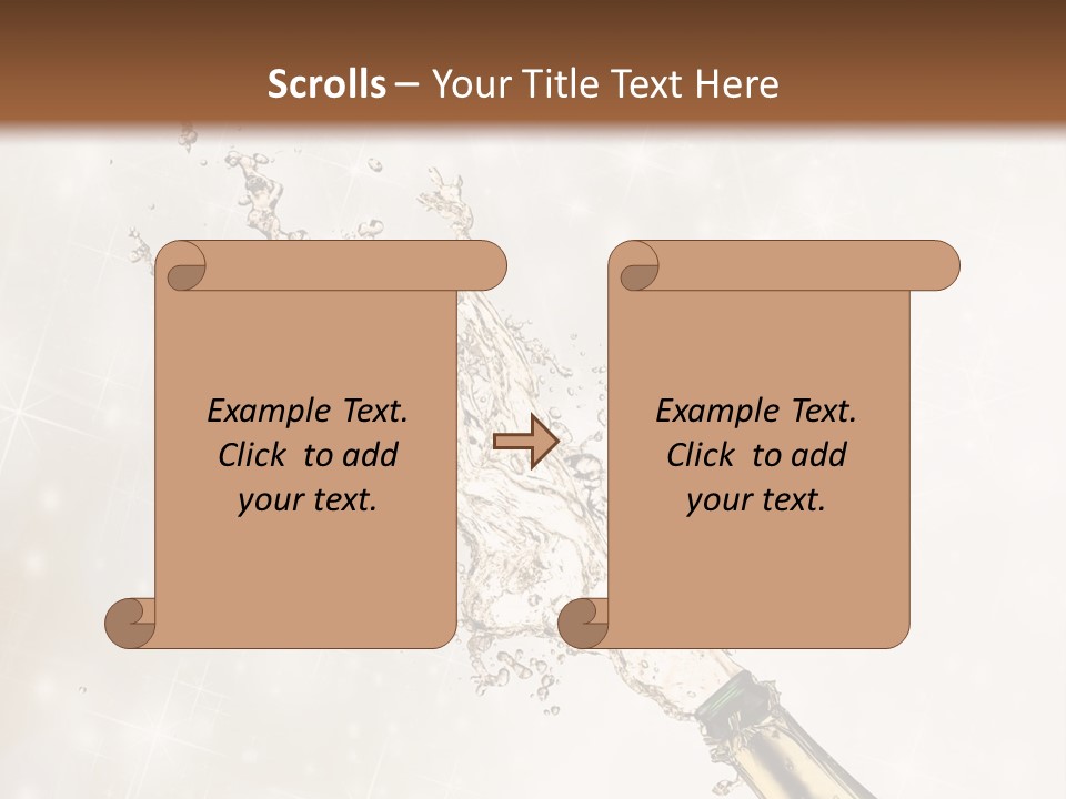 Celebration Background Explosion PowerPoint Template
