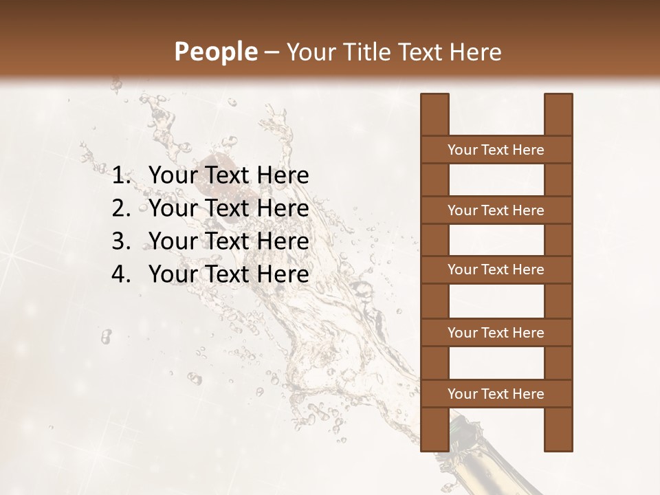 Celebration Background Explosion PowerPoint Template