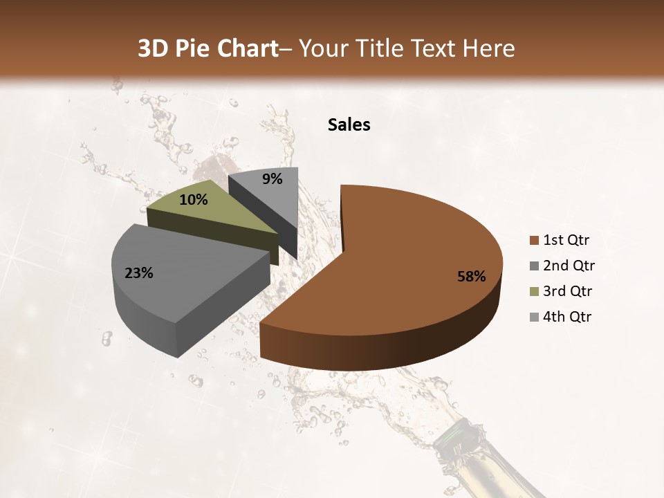 Celebration Background Explosion PowerPoint Template