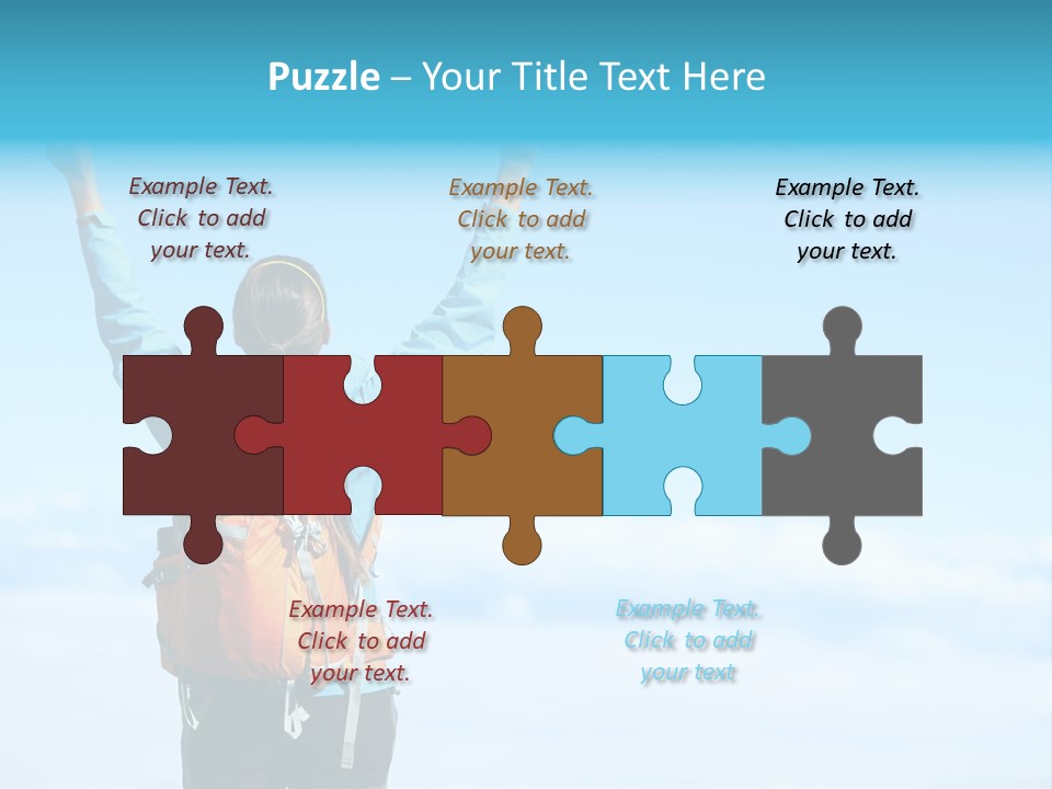 Cheerful Happy Portrait PowerPoint Template