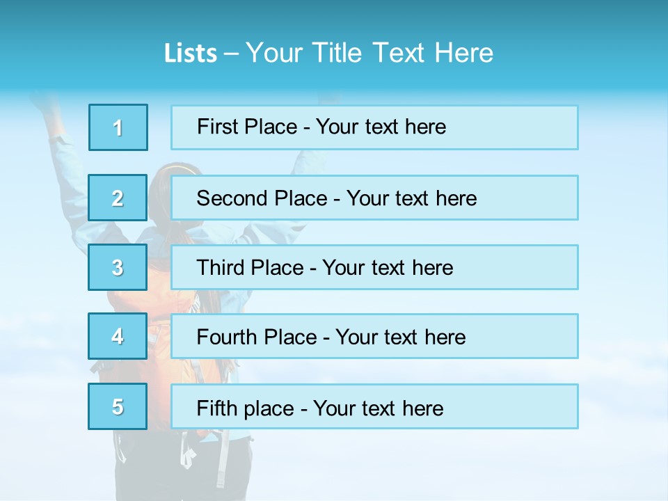 Cheerful Happy Portrait PowerPoint Template