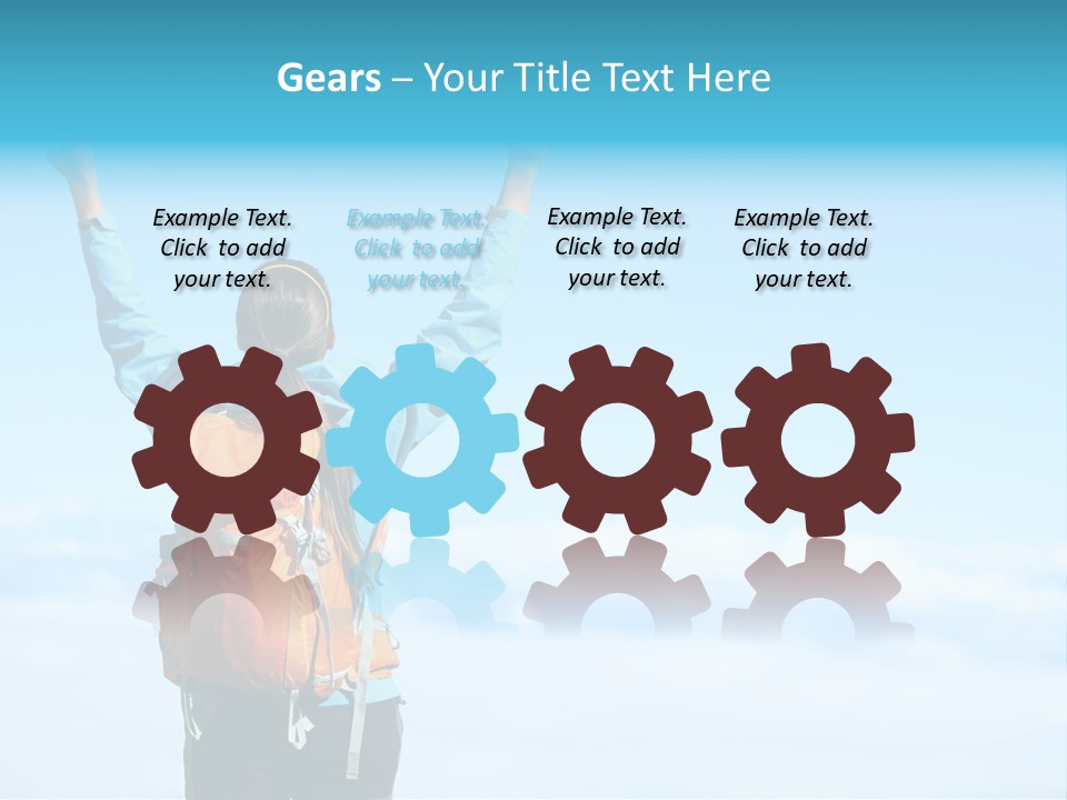 Cheerful Happy Portrait PowerPoint Template