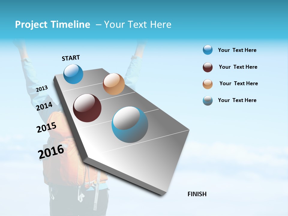 Cheerful Happy Portrait PowerPoint Template