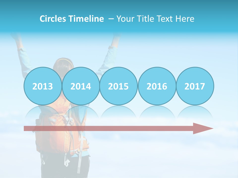 Cheerful Happy Portrait PowerPoint Template