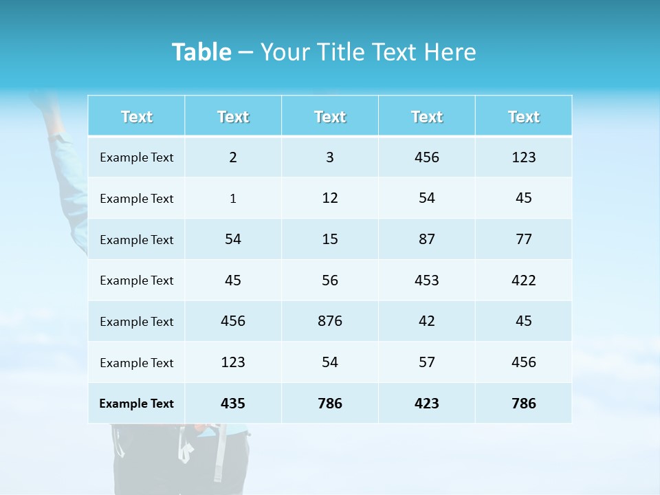 Cheerful Happy Portrait PowerPoint Template