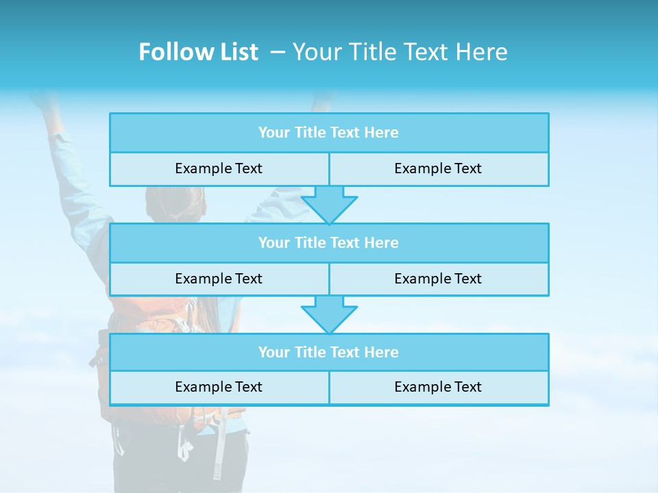 Cheerful Happy Portrait PowerPoint Template
