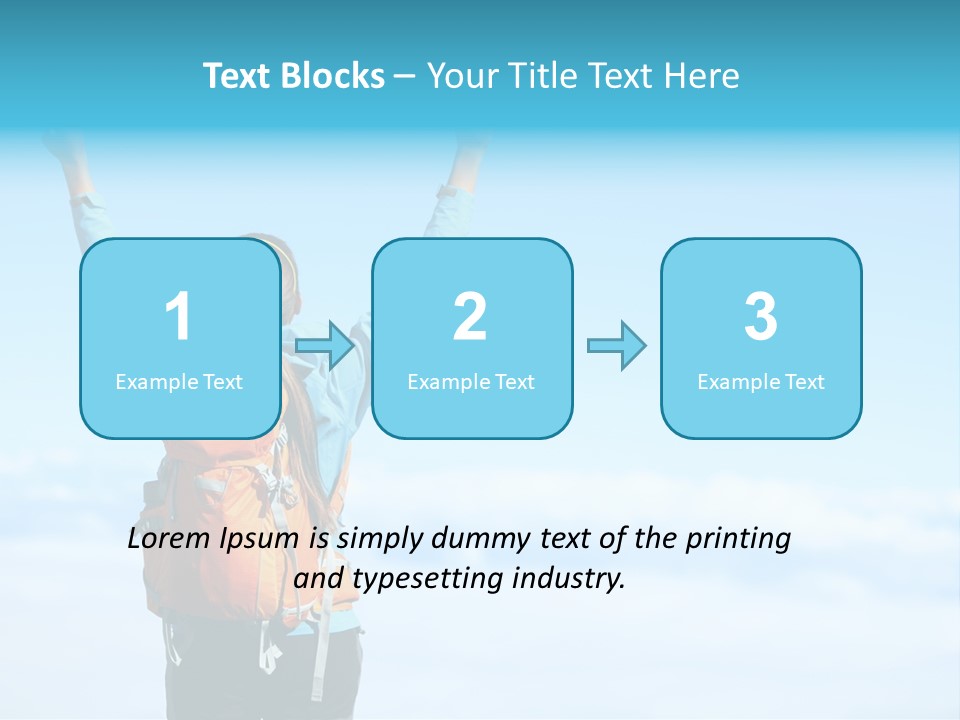 Cheerful Happy Portrait PowerPoint Template