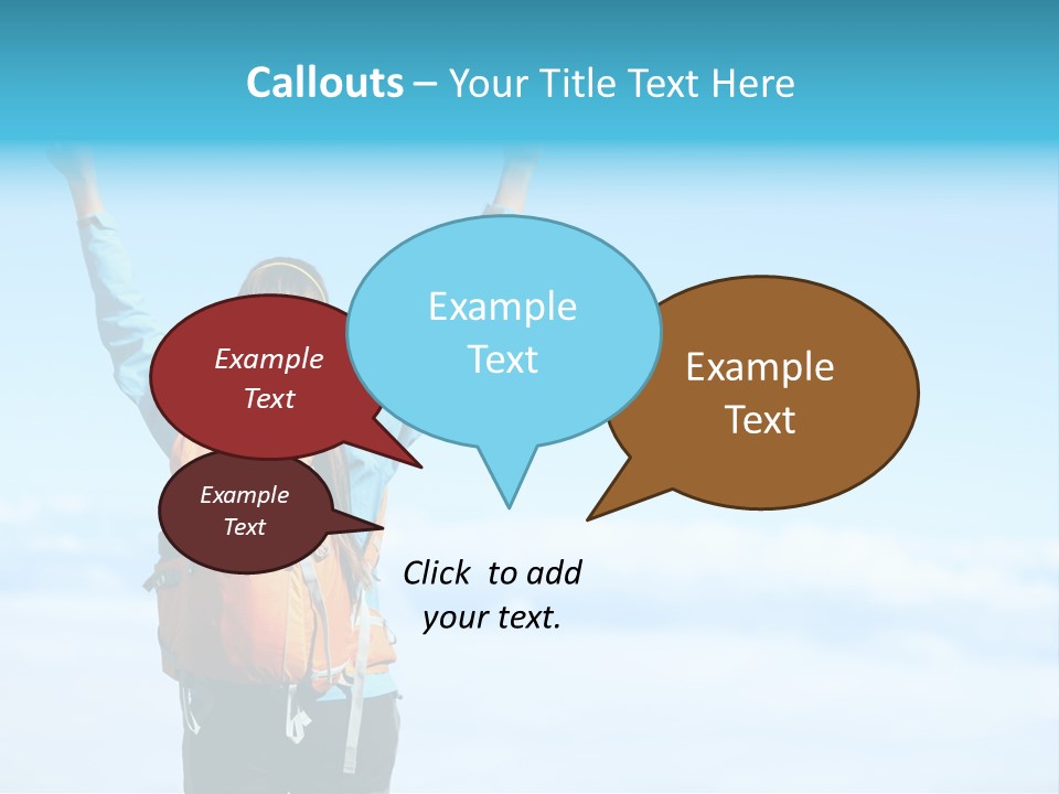 Cheerful Happy Portrait PowerPoint Template