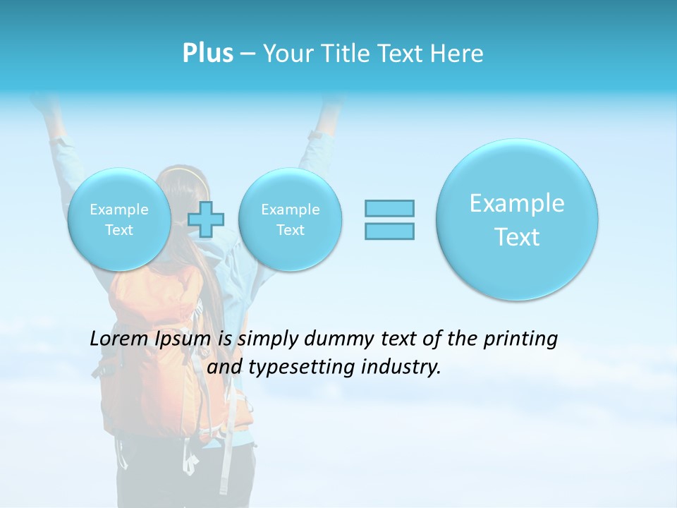 Cheerful Happy Portrait PowerPoint Template