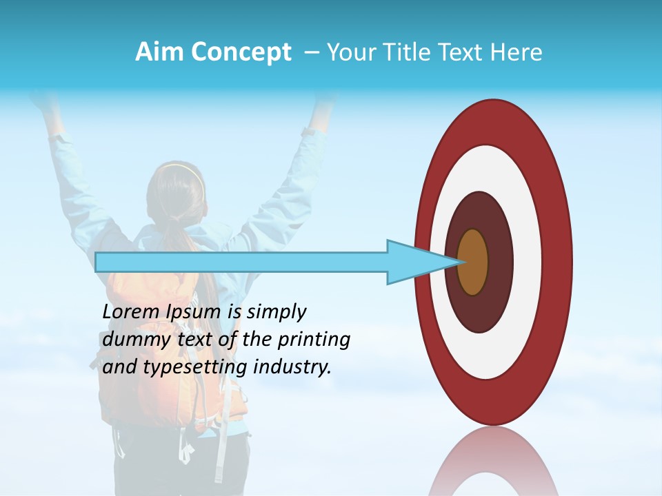 Cheerful Happy Portrait PowerPoint Template