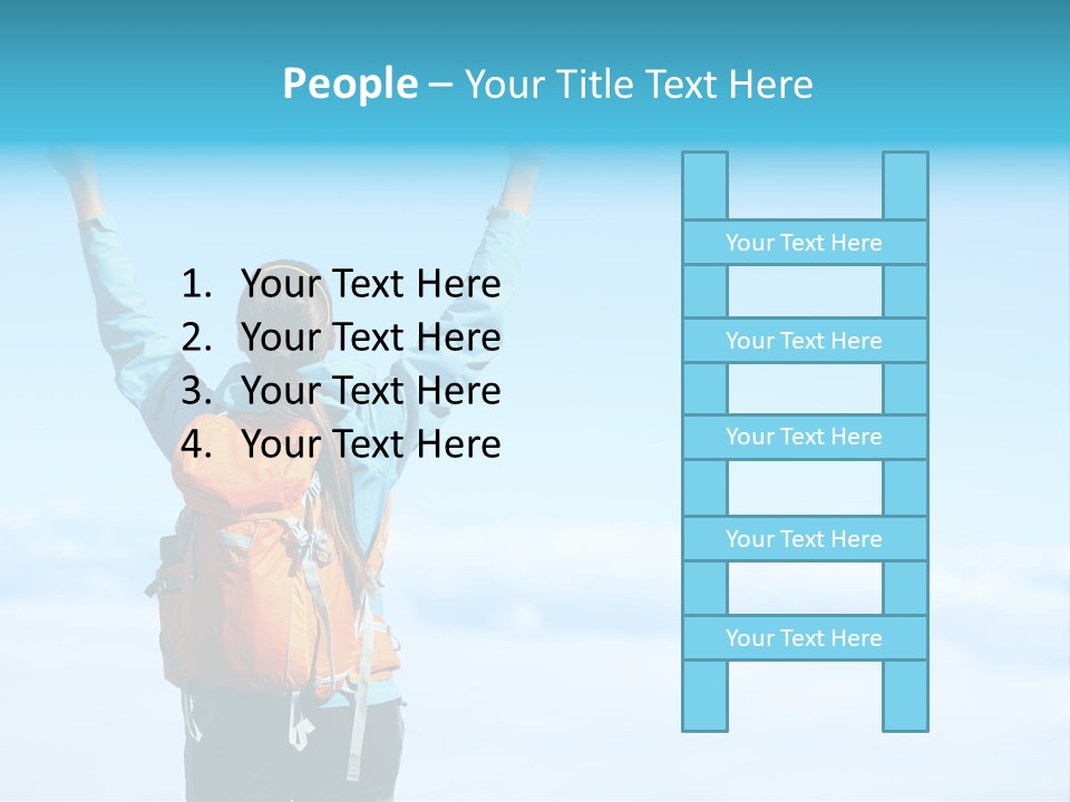 Cheerful Happy Portrait PowerPoint Template