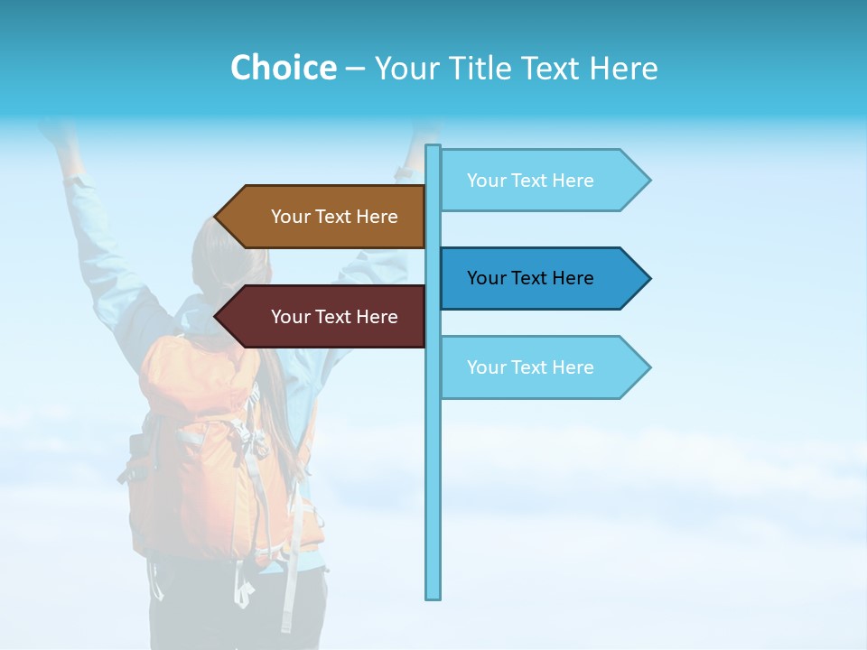 Cheerful Happy Portrait PowerPoint Template