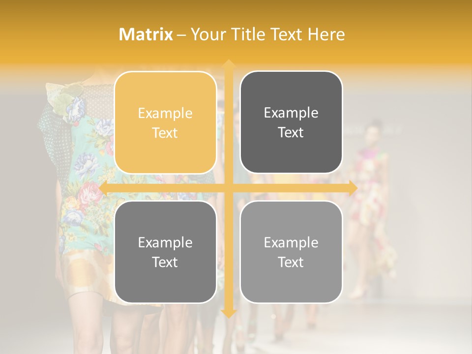 Designer Runway Trendy PowerPoint Template