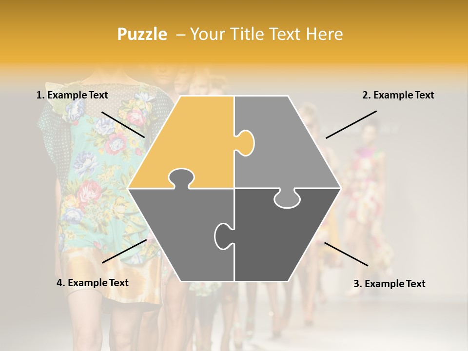 Designer Runway Trendy PowerPoint Template