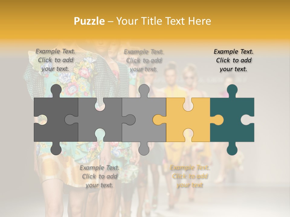 Designer Runway Trendy PowerPoint Template