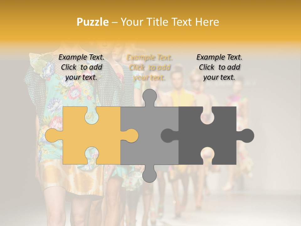 Designer Runway Trendy PowerPoint Template