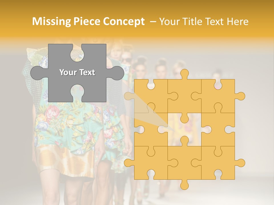 Designer Runway Trendy PowerPoint Template