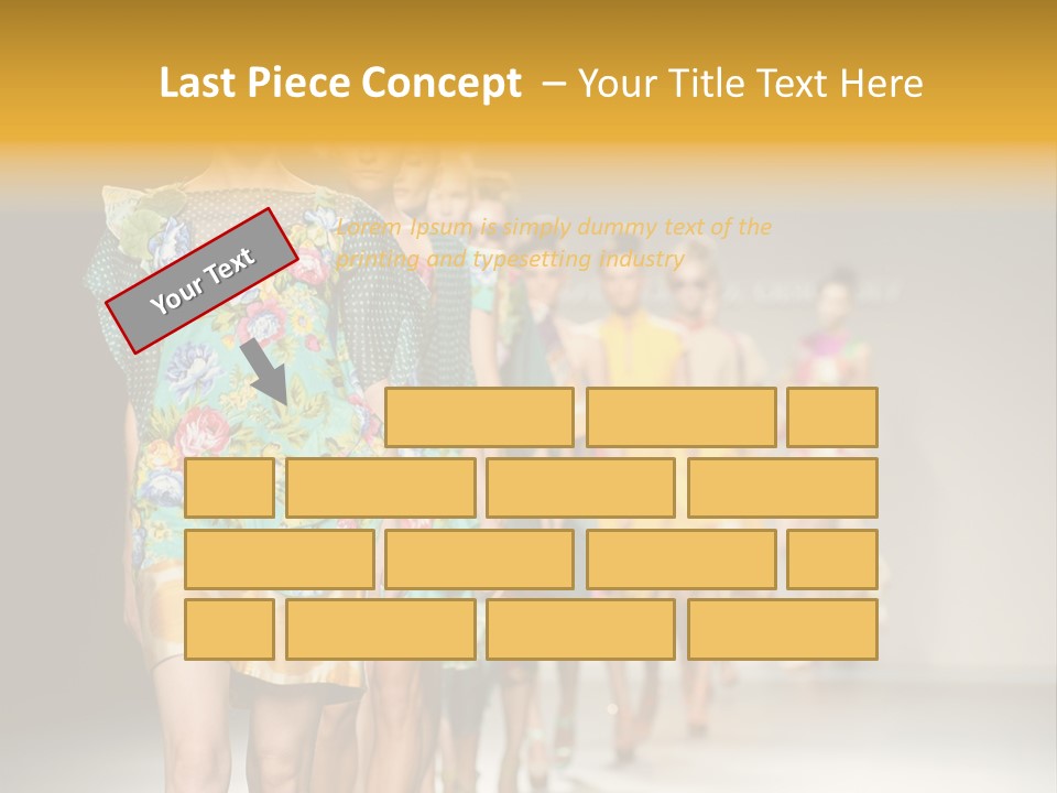Designer Runway Trendy PowerPoint Template