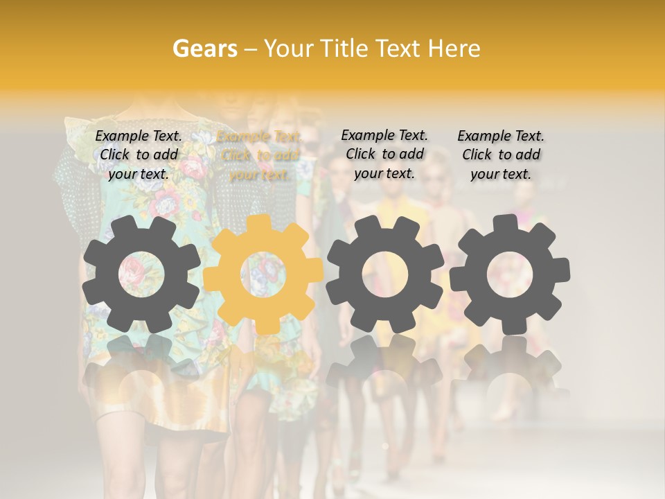 Designer Runway Trendy PowerPoint Template