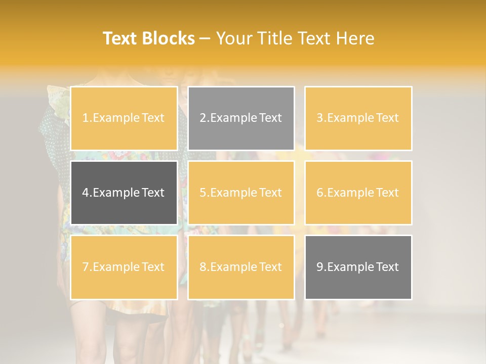 Designer Runway Trendy PowerPoint Template