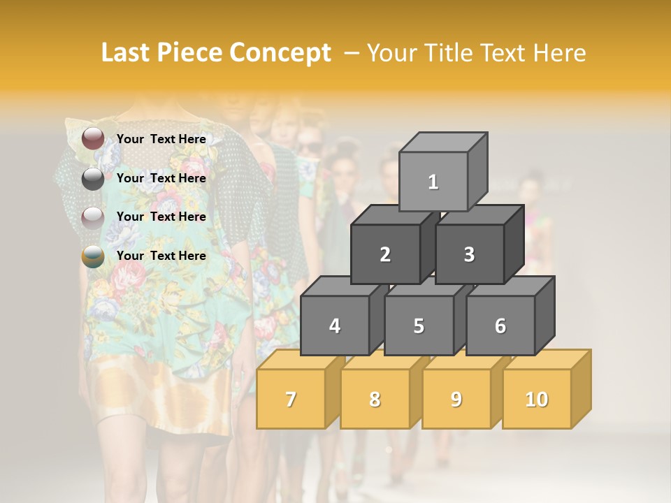 Designer Runway Trendy PowerPoint Template