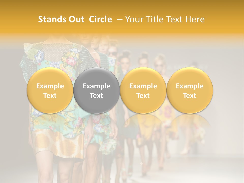 Designer Runway Trendy PowerPoint Template