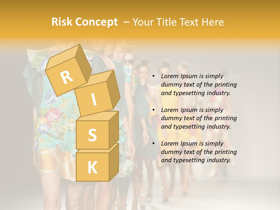 Designer Runway Trendy PowerPoint Template