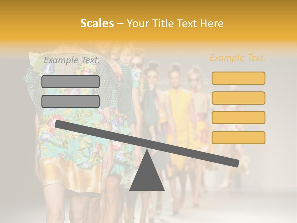 Designer Runway Trendy PowerPoint Template