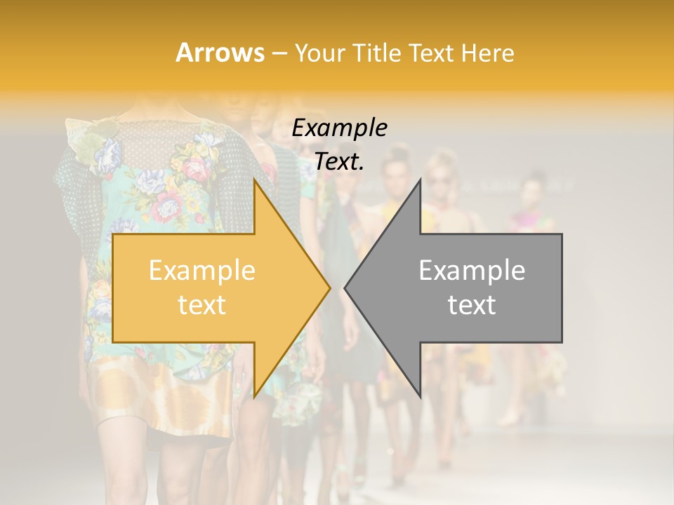 Designer Runway Trendy PowerPoint Template