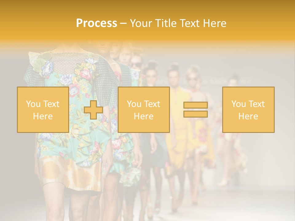 Designer Runway Trendy PowerPoint Template