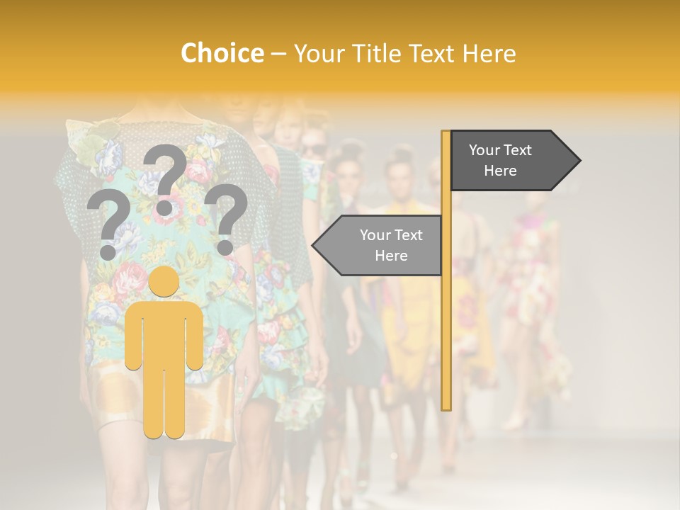 Designer Runway Trendy PowerPoint Template