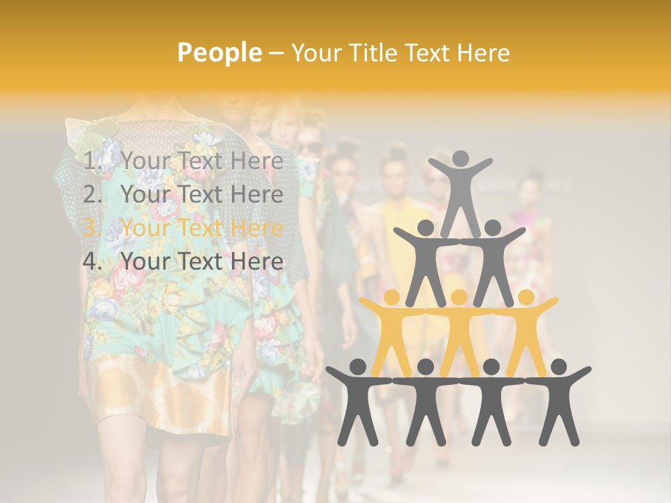 Designer Runway Trendy PowerPoint Template