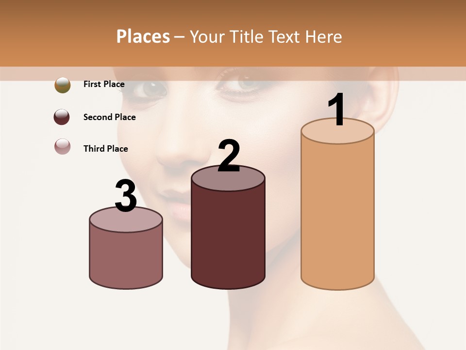 Portrait Background Hand PowerPoint Template