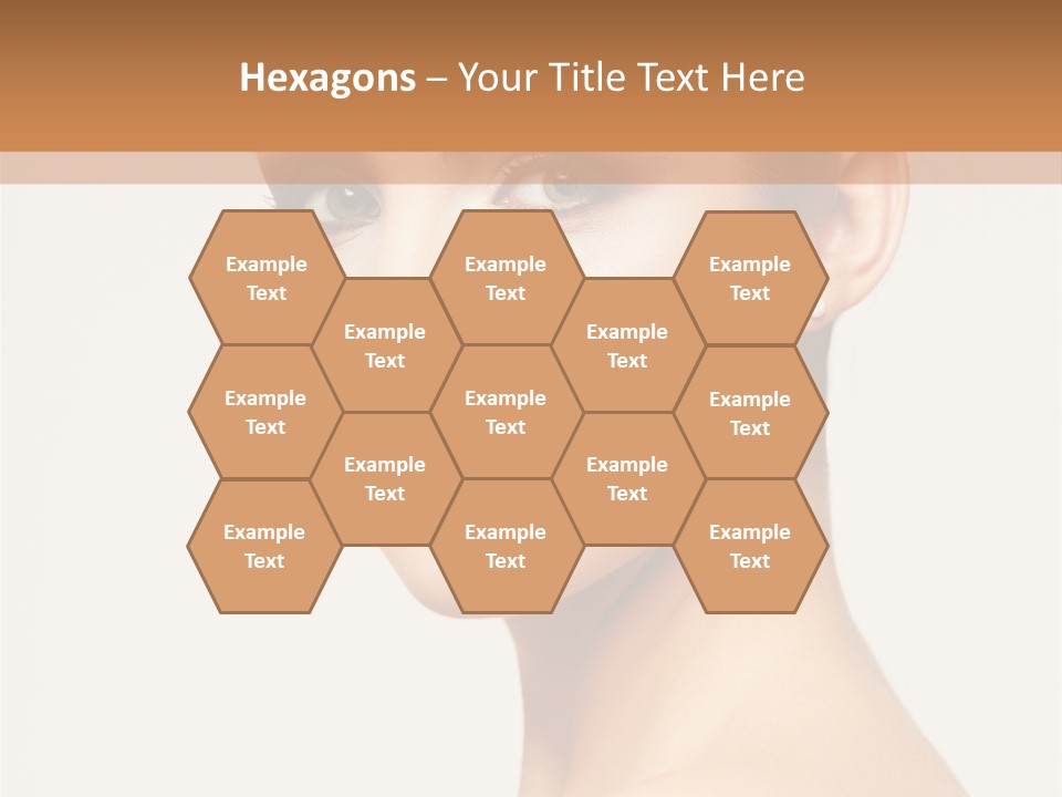 Portrait Background Hand PowerPoint Template