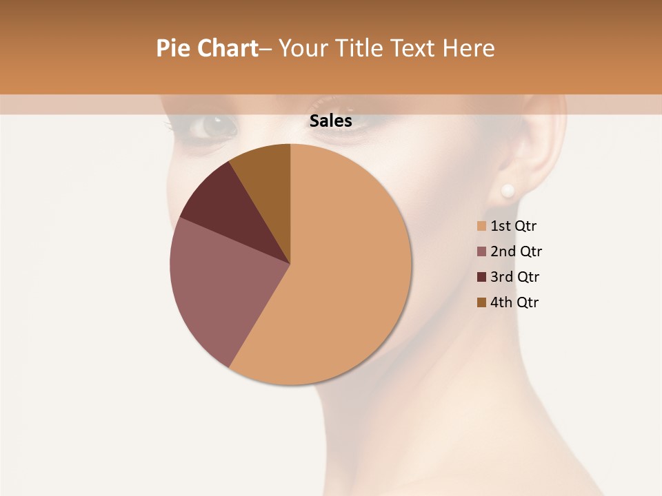 Portrait Background Hand PowerPoint Template