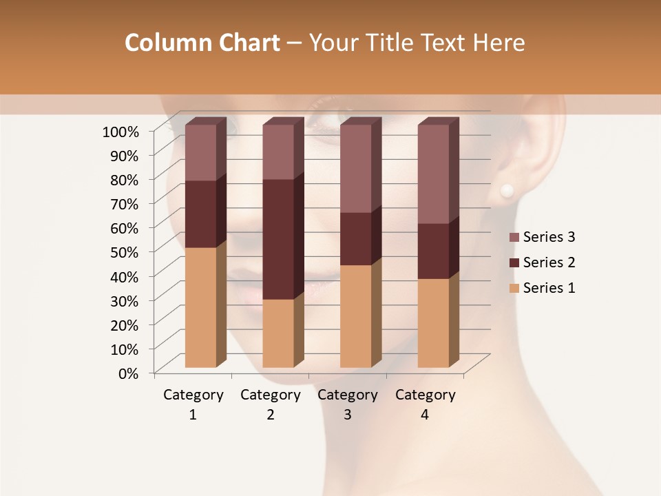 Portrait Background Hand PowerPoint Template