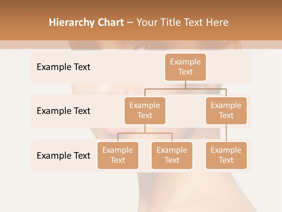 Portrait Background Hand PowerPoint Template